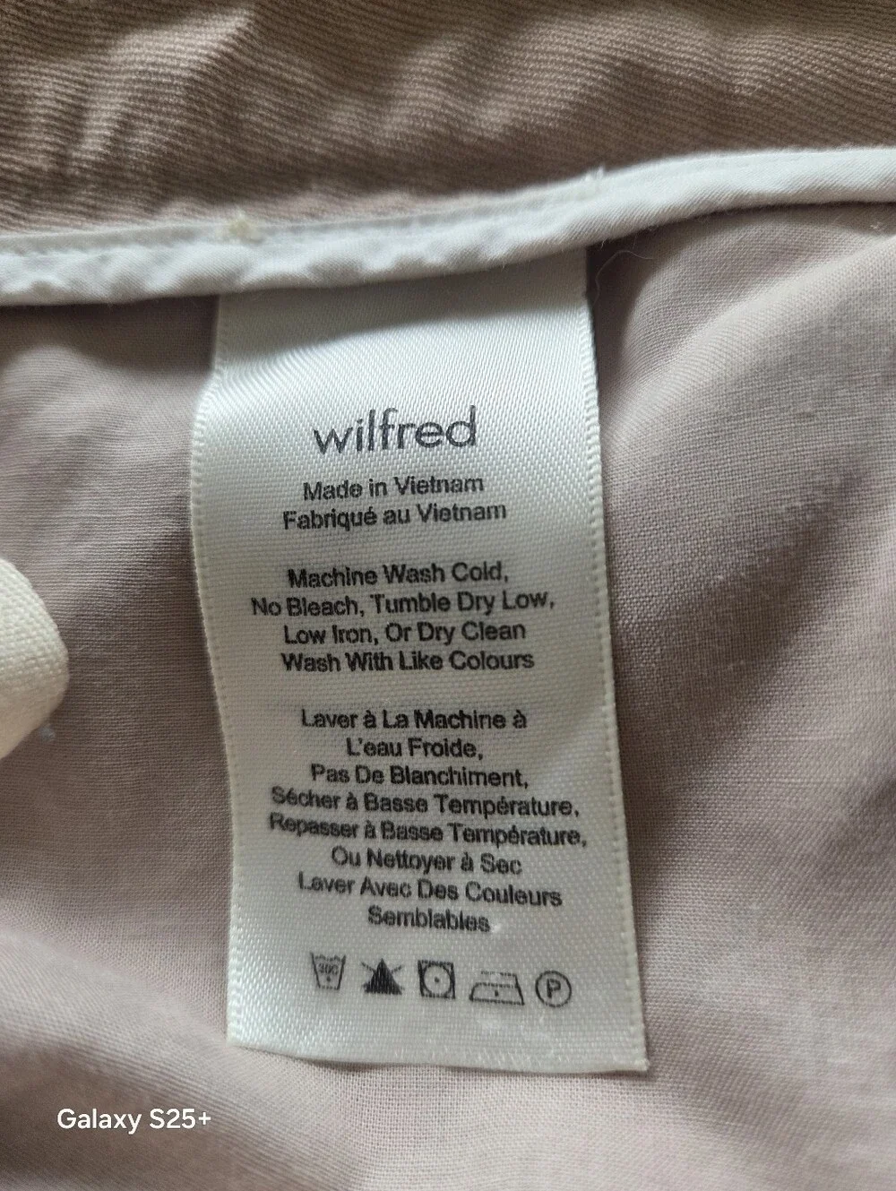 Aritizia Wilfred Free Allant Linen pants
